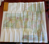 New York State Railroads Post Offices Demographic Info 1913 Hammond pocket map