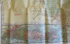 New York State Railroads Post Offices Demographic Info 1913 Hammond pocket map