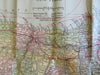 New York State Railroads Post Offices Demographic Info 1913 Hammond pocket map