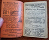 Hartford Connecticut Travel Guide City Directory 1926 pocket book w/ map