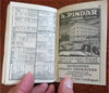 Hartford Connecticut Travel Guide City Directory 1926 pocket book w/ map