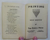 Harvard University 1905 w/ Ads pen advertising Folding city Map Student Guide