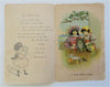 Joyous Italy Children's Poems c.1880's chromolithographed juvenile promo booklet