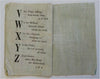 Lot x 2 Juvenile Linen Books Alphabet Nursery Rhymes c. 1890's illustrated books