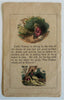 Happy Home Series Picture Primer c. 1830's juvenile hand colored chap book