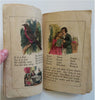 Happy Home Series Picture Primer c. 1830's juvenile hand colored chap book