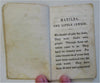 Matilda the Jewish Child Christian Religious Conversion Story 1840's chap book