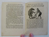 The Giant & Brave Little Tailor c. 1840's illustrated juvenile chap book