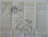 Hawaii National Park 1953 illustrated tourist brochure vintage advert w/ maps