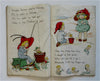 Mother Goose Gladys Hall c. 1900 Children's Stories linen children's book