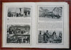 Harrison Maine Picturesque Region Summer Camps 1910 illustrated souvenir advert