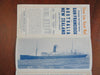 Australia New Zealand & South Pacific Travel Brochure Cruise 1920's advert & map