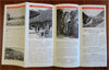 Union Pacific Railway 1931 Promotional Brochure Chinatown large U.S. Map