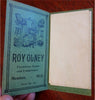 Michigan pocket Map 1904 Roy Olney Undertaker Furniture Dealer promo advert