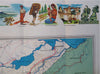 Guatemala Road Map Highways 1959 Shell Oil souvenir brochure travel map