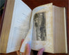 Lord Byron complete Works 1856 large decorative illustrated fine leather book