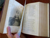 Lord Byron complete Works 1856 large decorative illustrated fine leather book