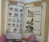 Book of Pictures Animals Lions Zebra Sailing Ships c. 1830's juvenile chap book