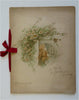 A Song for Christmas Morning Children's Story 1880's color litho juvenile book