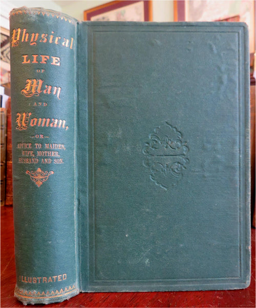 Physical Life of Man & Woman Men's & Women's Health 1871 Chavasse advice book