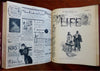 Life Magazine 1892 rare run 27 Issues July - December great color covers