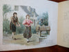 Robert Burns Illustrated Poems c. 1890 Nister chromolithographed souvenir album