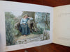 Robert Burns Illustrated Poems c. 1890 Nister chromolithographed souvenir album