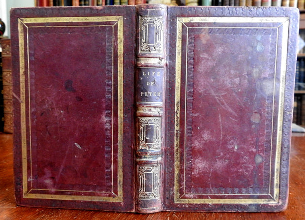 Life & Writings of St. Peter 1836 American Sunday School Union old book