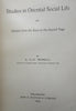 Asia Studies in Oriental Social Life 1894 by H. Clay Trumbull illustrated book