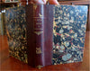 St. Bernard Thoughts & Meditations 1878 French decorative leather book