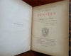St. Bernard Thoughts & Meditations 1878 French decorative leather book