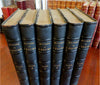 Jean Racine Complete Works French Playwright 1844 lovely 6 vol. leather set