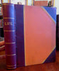 Life Magazine Bound Collection c. 1921 magazine issues period ads leather book