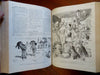 Life Magazine Bound Collection c. 1921 magazine issues period ads leather book