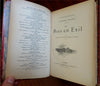 The Kings in Exile French Novel 1899 Alphonse Daudet illustrated leather book