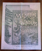 Museum of Wonders Juvenile Subscription Book c. 1870's Advertising Handbill