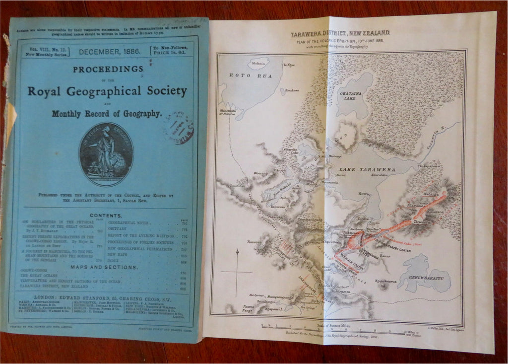 Manchuria Ogoew-Congo Exploration 1886 Stanford Geographical magazine w/ maps