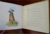 Maud Miller Poetic Ballad c.1890's John Greenleaf Whittier color plate gift book