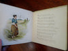 Maud Miller Poetic Ballad c.1890's John Greenleaf Whittier color plate gift book