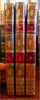 Claude de Crebillon Collected Works 1812 leather French 3 v. set Chippendale