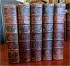 Anne of Austria French Queen Memoirs Louis XIII 1723 leather 5 volume set