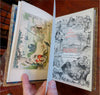 Comic History of Rome 1860's Leech illustrated leather book 10 hand color plates
