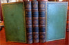 Homer's Odyssey 1813 Alexander Pope 3 vol. leather set w/ 25 plates