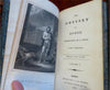 Homer's Odyssey 1813 Alexander Pope 3 vol. leather set w/ 25 plates