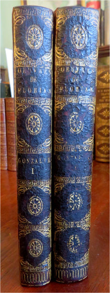 Gonzalez of Cordoba Grenada Reconquista 1791 de Florian 2 vol. set 15 plates