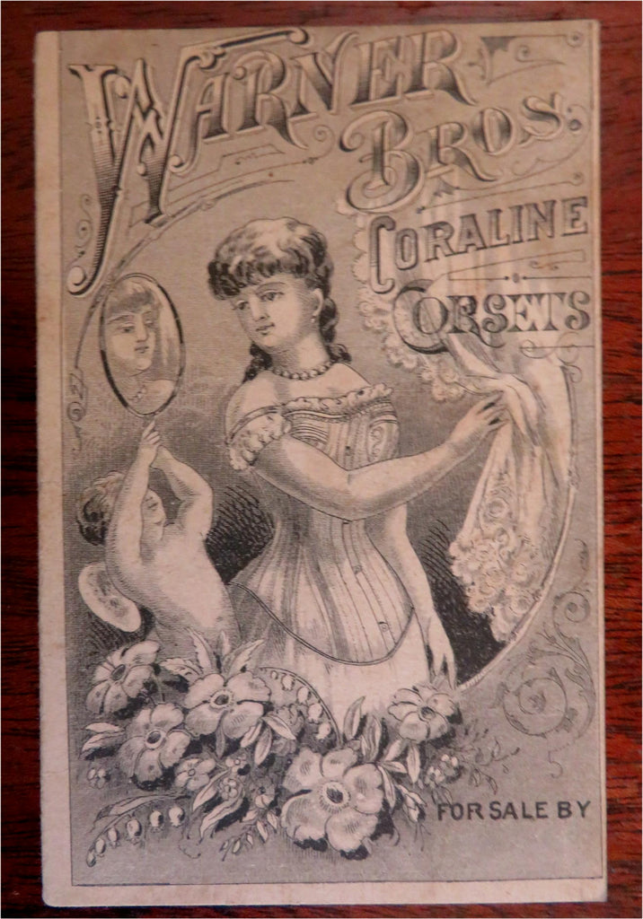 Warner Brothers Coraline Corsets c. 1870's illustrated advertising promo booklet