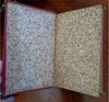 Collected Works of Jean Delille French Poet 1856 decorative leather book