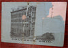 J.A. McCauley Flag & Tent Manufacturer 1889 illustrated promo catalog vintage ad