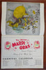 New Orleans Mardi Gras Official Program Souvenir 1947 illustrated book