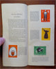 Associated Stamps of West 1938 Tide Water Oil Co. poster stamp promo booklet